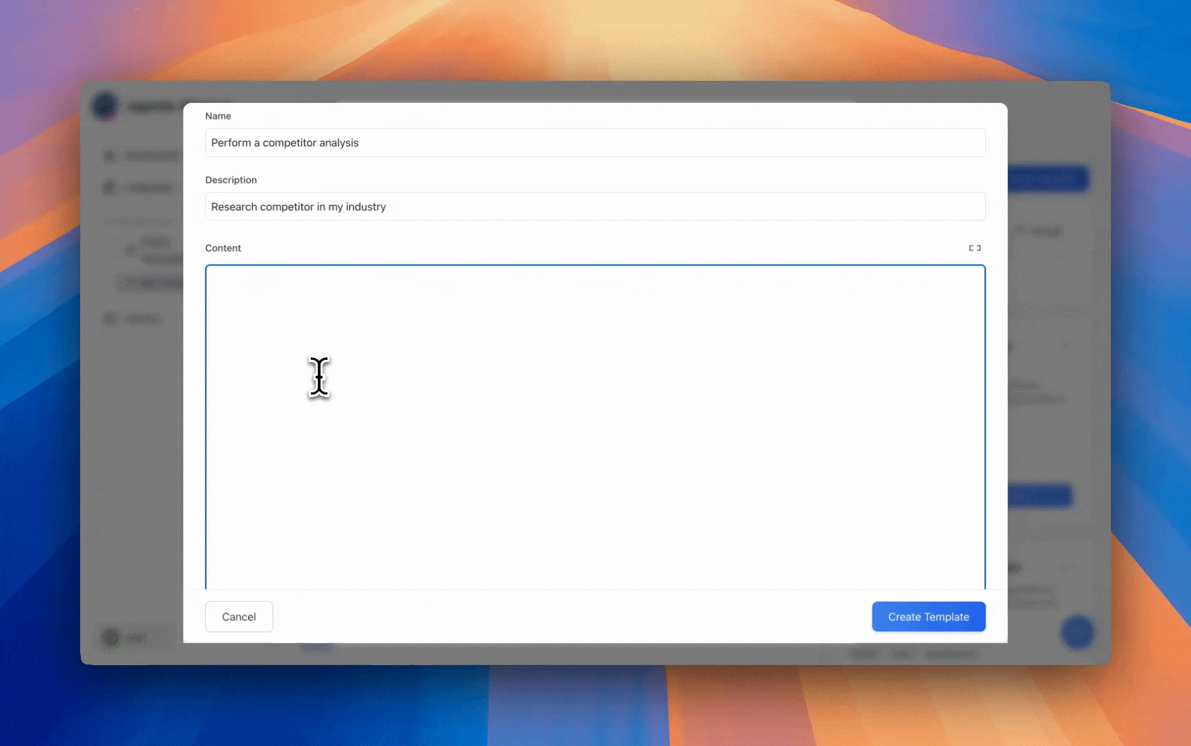 Agentic Task Language (ATL) feature visual